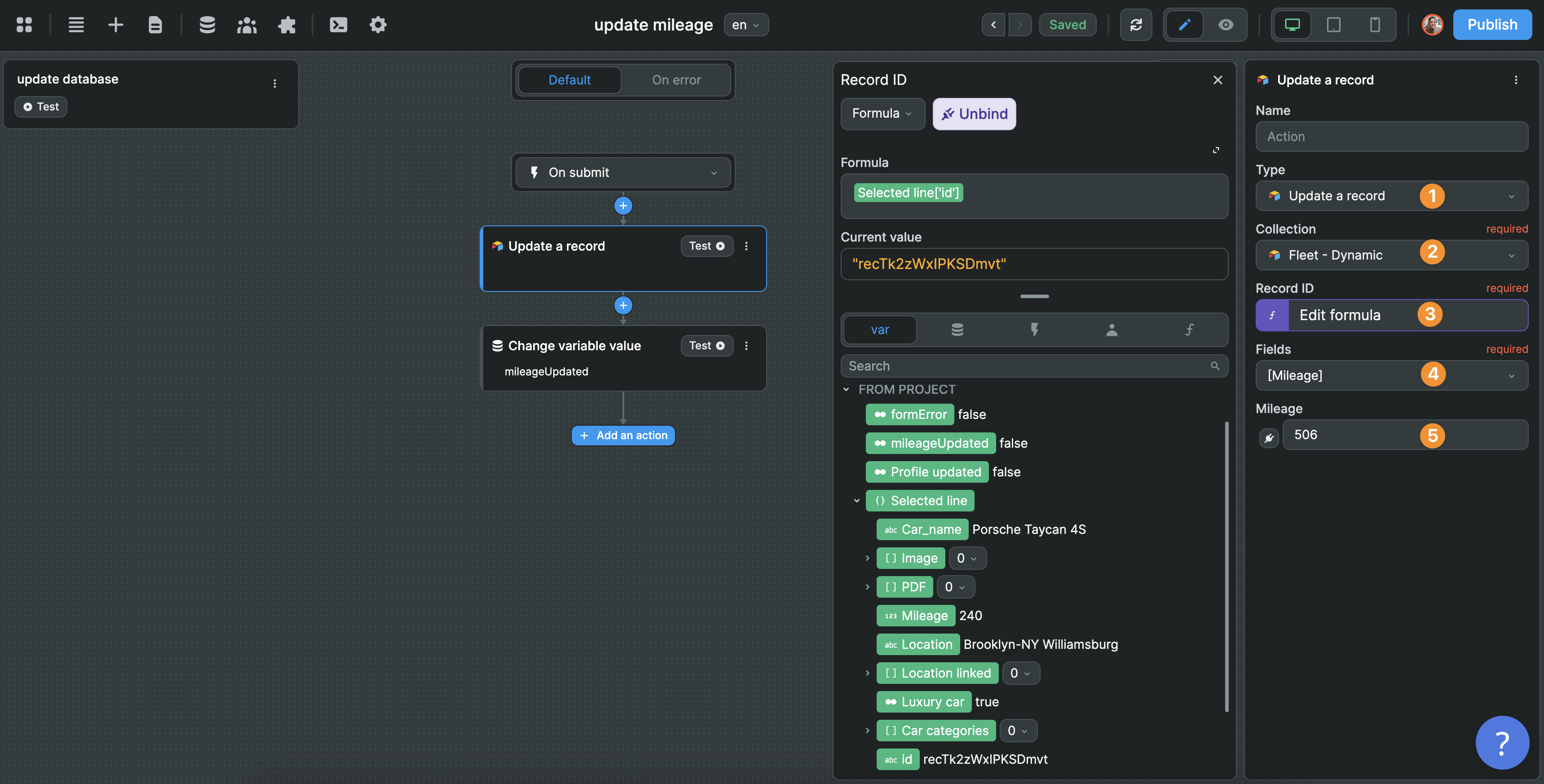 Airtable CRUD example