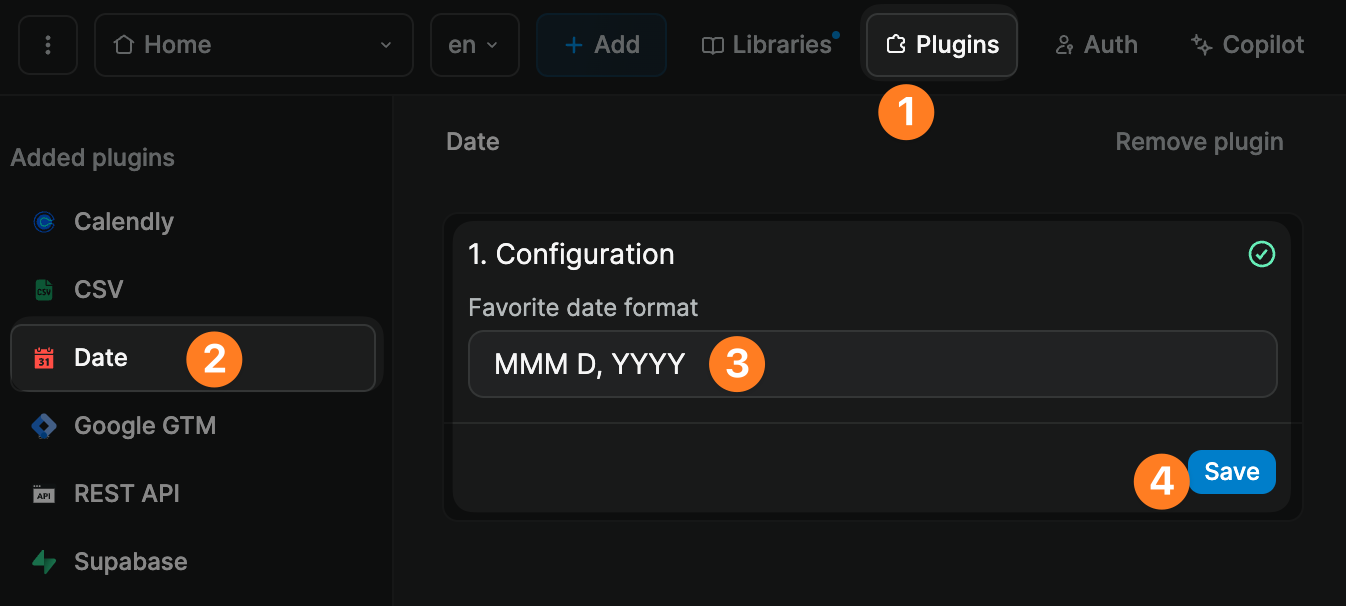 Favorite date format