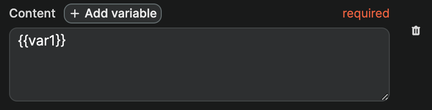 Add variable in OpenAI secure prompt